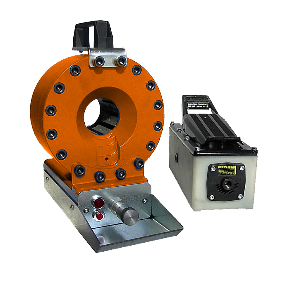Crimping clearance press machine
